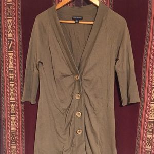 Banana republic wool & cotton blend cardigan
